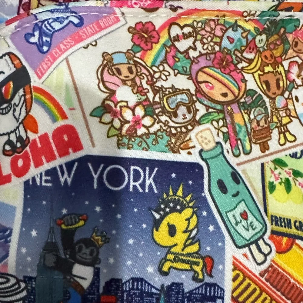 NWT JuJuBe Tokidoki Kawaii Round the World Mini BFF Backpack